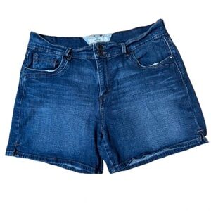 Levi's Denim Blue Women's Double Button Jean Shorts Size 12